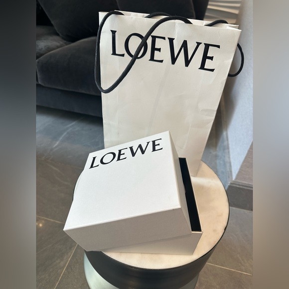 Loewe Canvas Belt Anagram Green Cotton-Blend and Leather Size 85 or EUR 36 - Picture 13 of 13